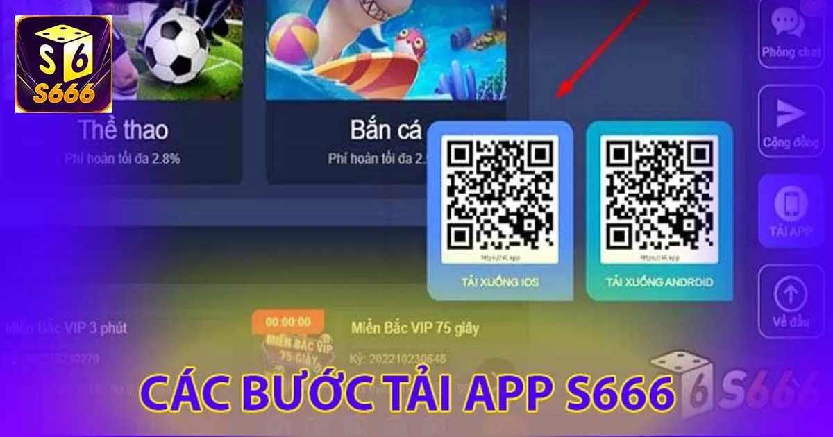Hướng dẫn tải app S666 về di động nhanh nhất