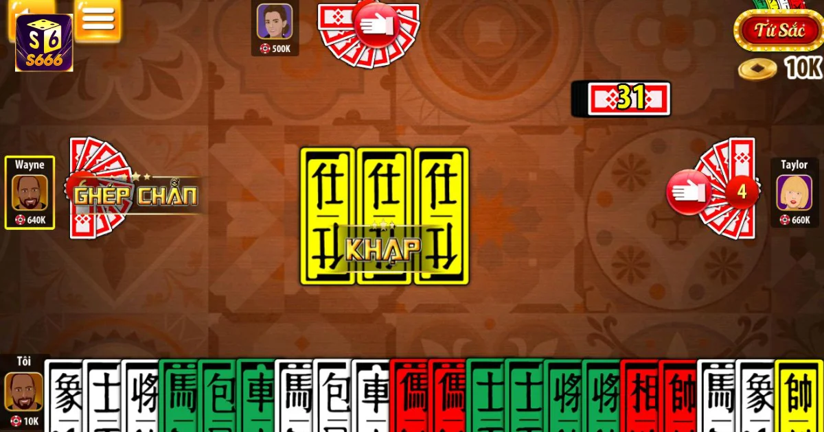 Cách chơi bài tứ sắc S666 với chiến thuật hay